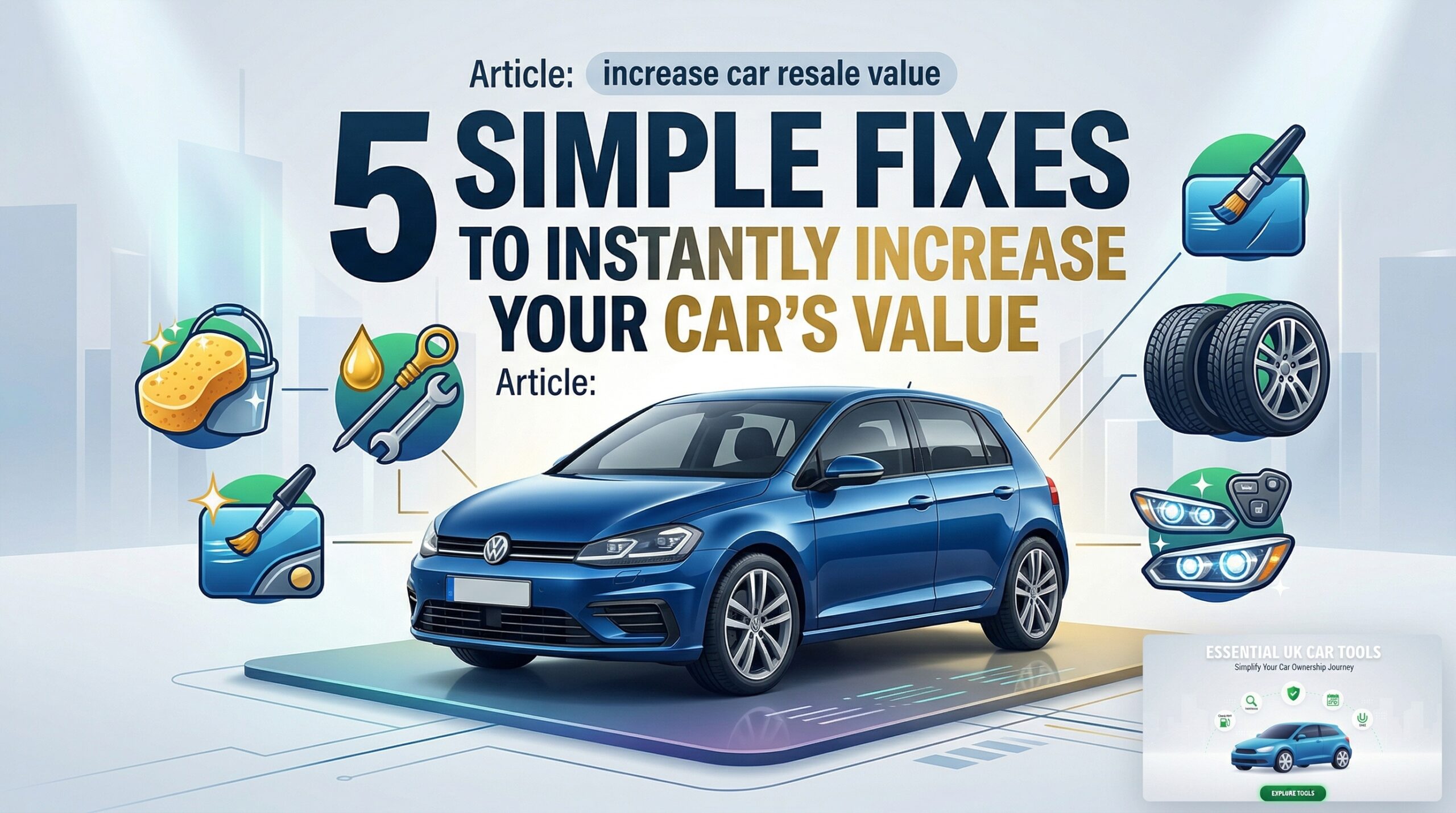 Article: 5 Simple Fixes to Instantly Increase Your Car's Value